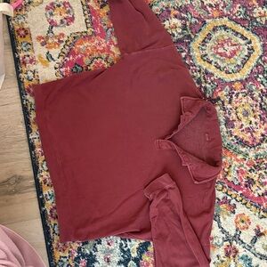 Brandy Melville Deep Red Sweatshirt